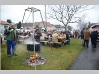 Sauschdelessen in Neufeld Dorf, 31.12.2013