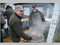 Sauschdelessen in Neufeld Dorf, 31.12.2013