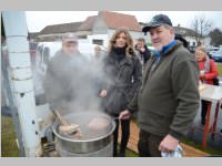 Sauschdelessen in Neufeld Dorf, 31.12.2013