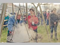 Sauschdelessen in Neufeld Dorf, 31.12.2014