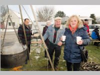 Sauschdelessen in Neufeld Dorf, 31.12.2014