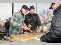 Sauschdelessen in Neufeld Dorf, 31.12.2014