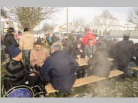 Sauschdelessen in Neufeld Dorf, 31.12.2014