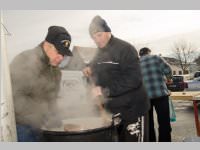 Sauschdelessen in Neufeld Dorf, 31.12.2014