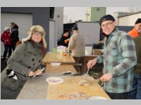 Sauschdelessen in Neufeld Dorf, 31.12.2014