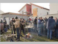 Sauschdelessen in Neufeld Dorf, 31.12.2014