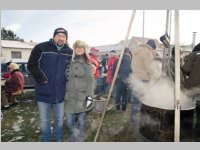 Sauschdelessen in Neufeld Dorf, 31.12.2014