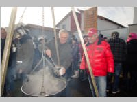 Sauschdelessen in Neufeld Dorf, 31.12.2014
