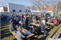 Sauschdelessen in Neufeld Dorf, 31.12.2015