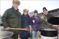 Sauschdelessen in Neufeld Dorf, 31.12.2015