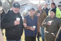 Sauschdelessen in Neufeld Dorf, 31.12.2015