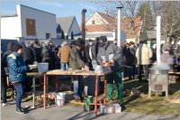 Sauschdelessen in Neufeld Dorf, 31.12.2015