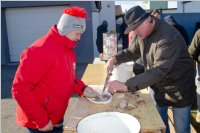 Sauschdelessen in Neufeld Dorf, 31.12.2015