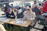 Sauschdelessen in Neufeld Dorf, 31.12.2015