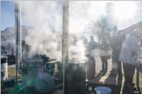 Sauschdelessen in Neufeld Dorf, 31.12.2016