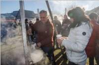Sauschdelessen in Neufeld Dorf, 31.12.2016