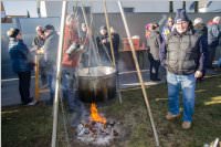 Sauschdelessen in Neufeld Dorf, 31.12.2016