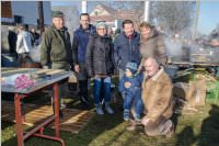 Sauschdelessen in Neufeld Dorf, 31.12.2016