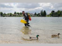 Schatztauchen bei Tauchsport Lorenc am Neufelder See, 15.06.2014