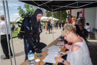 Schatztauchen bei Tauchsport Lorenc am Neufelder See, 19.06.2016