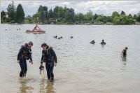 Schatztauchen bei Tauchsport Lorenc am Neufelder See, 19.06.2016