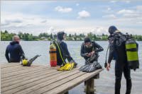 Schatztauchen bei Tauchsport Lorenc am Neufelder See, 19.06.2016