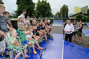 Erffnung Skateranlage am Neufelder See, 25.07.2014