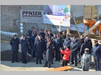 Spatenstich Polizeiinspektion Hauptstrae 12, 22.03.2013