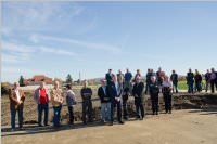 Spatenstich Leitharegulierung Neufeld-Ebenfurth-Landegg, 12.11.2015