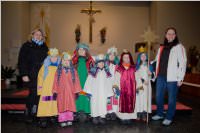 Sternsinger in Neufeld, 05.01.2016