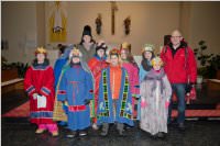Sternsinger in Neufeld, 05.01.2016