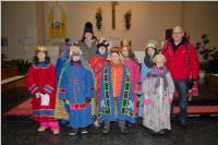 Sternsinger in Neufeld, 05.01.2016