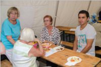 Tag der offenen Tr bei afghanischen Familien, 02.09.2016