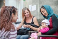 Tag der offenen Tr bei afghanischen Familien, 02.09.2016