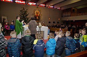 Vorstellungsmesse der Kinder zur Neufelder Erstkommunion, 24.01.2016