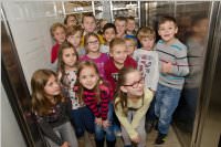 VS Neufeld 2. Klassen in der Bäckerei May, 21.10.2015