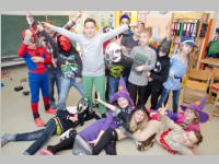 Fasching in der Volksschule Neufeld, 17.02.2015