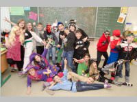 Fasching in der Volksschule Neufeld, 17.02.2015