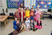 Fasching in der Volksschule Neufeld, 28.02.2017