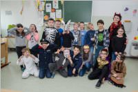 Fasching in der Volksschule Neufeld, 28.02.2017