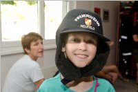 4. Klassen der VS Neufeld besuchen die FF Neufeld, 18.06.2015
