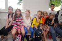 4. Klassen der VS Neufeld besuchen die FF Neufeld, 18.06.2015