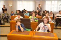 VS Neufeld besucht Landeshauptmann Niessl, 14.04.2015