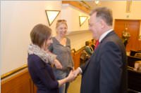 VS Neufeld besucht Landeshauptmann Niessl, 14.04.2015