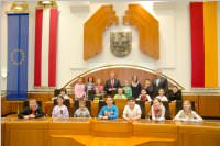 VS Neufeld besucht Landeshauptmann Niessl, 14.04.2015