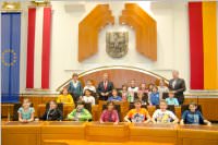 VS Neufeld besucht Landeshauptmann Niessl, 14.04.2015