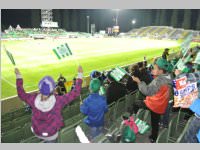 Volksschler beim Match Mattersburg vs. Liefering, 20.09.2013