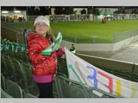 Volksschler beim Match Mattersburg vs. Liefering, 20.09.2013