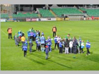 Volksschler beim Match Mattersburg vs. Liefering, 20.09.2013