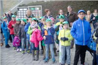 Volksschler beim Match Mattersburg vs. FAC, 20.03.2015